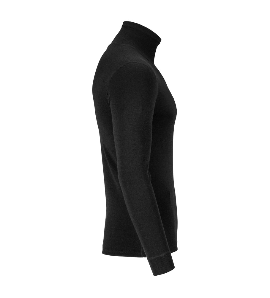 WarmWool Roll Neck M's Black Motion, view: 5