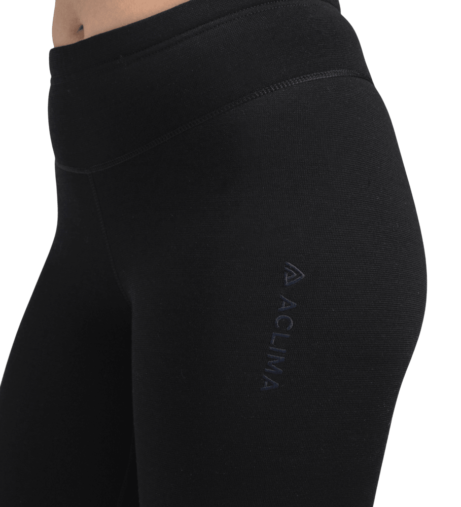 FleeceWool V2 Longs W's Jet Black, view: 2