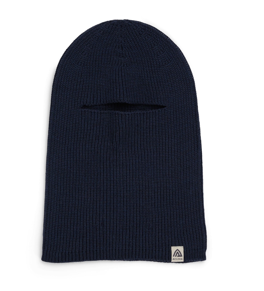 Flat Knit Balaclava Hat U Navy Blazer, view: 3