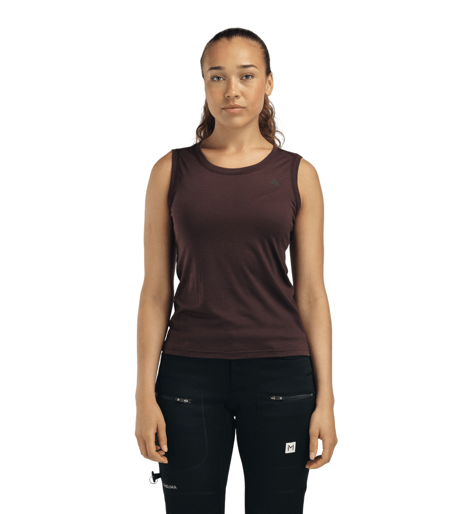 productCard.productImage: LightWool 140 Singlet V2 W's Chocolate Plum