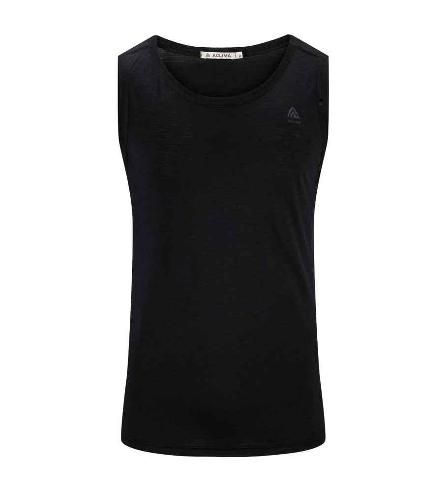 LightWool 140 Singlet M's Jet Black, view: 3