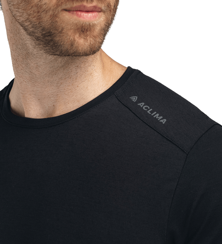 LightWool 140 Trail Tee M's Jet Black, view: 2