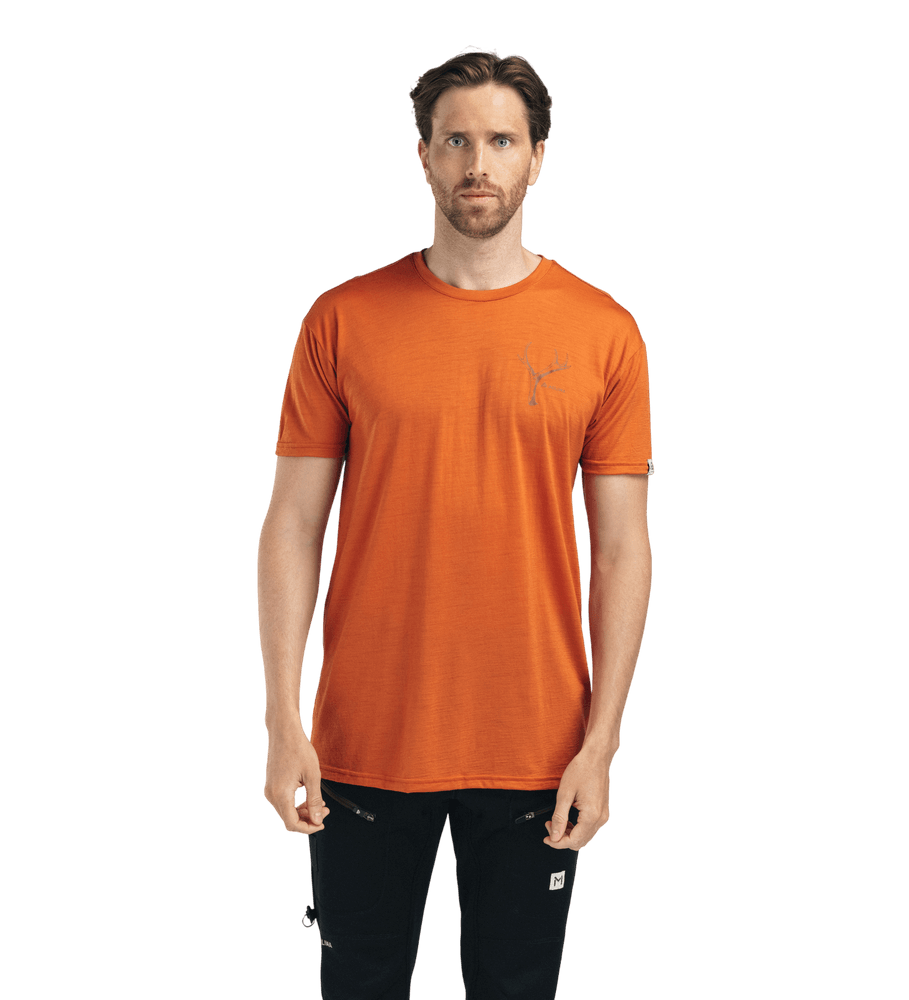 productCard.productImage: LightWool 140 Classic Tee Antler M's Apricot Orange