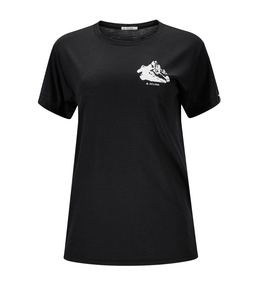 LightWool 140 Classic Tee Mountain W's Jet Black, view: 5