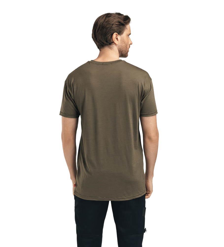 LightWool Tee Mountain M's Tarmac, view: 1