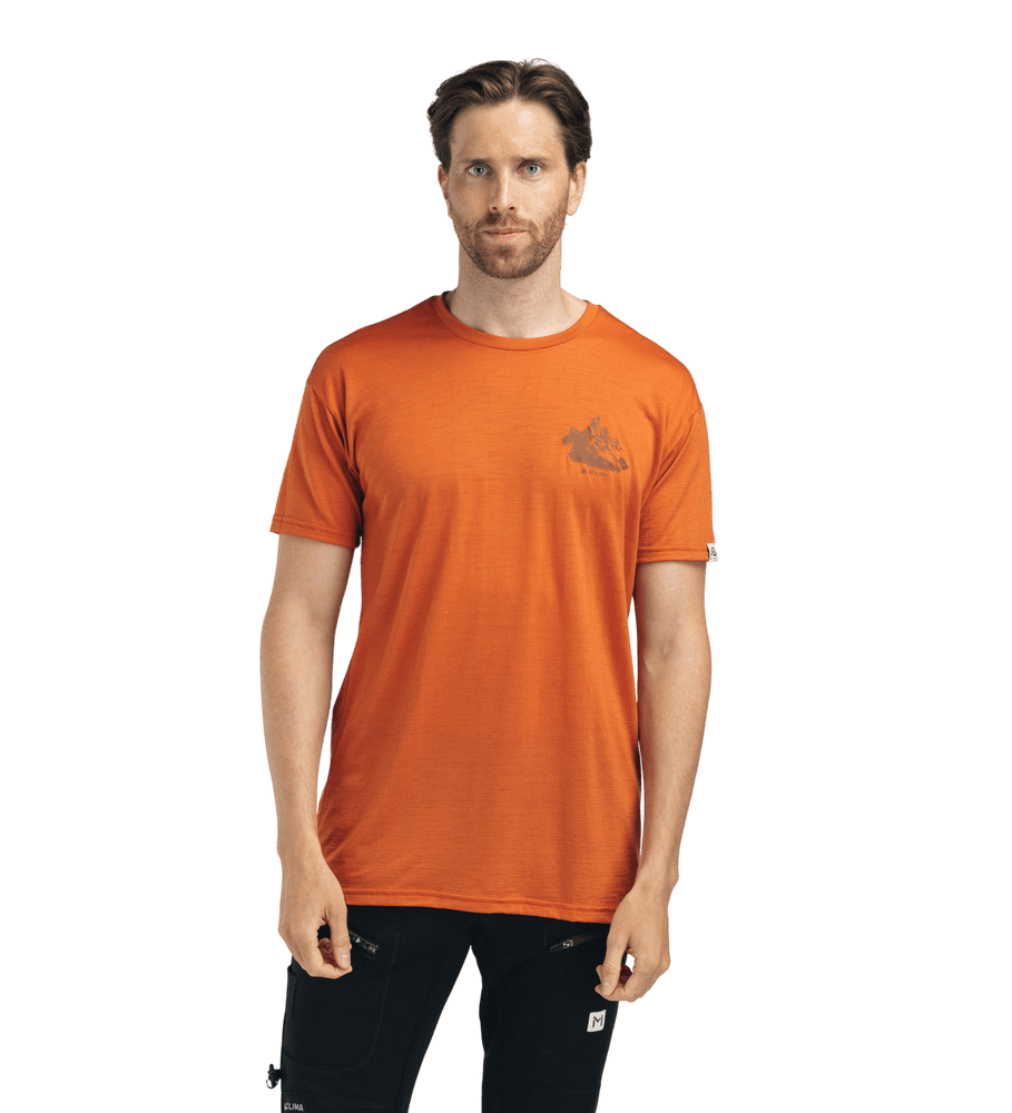 productCard.productImage: LightWool 140 Classic Tee Mountain M's Apricot Orange