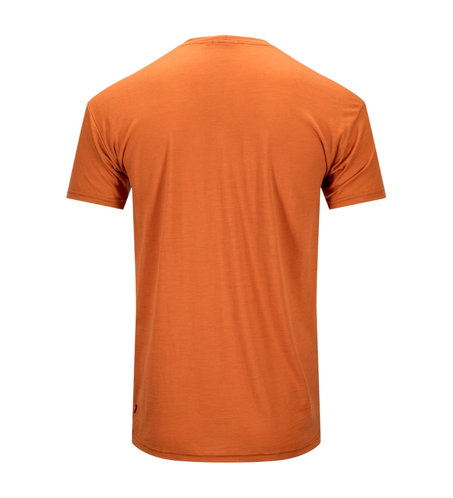 LightWool 140 Classic Tee Mountain M's Apricot Orange, view: 4