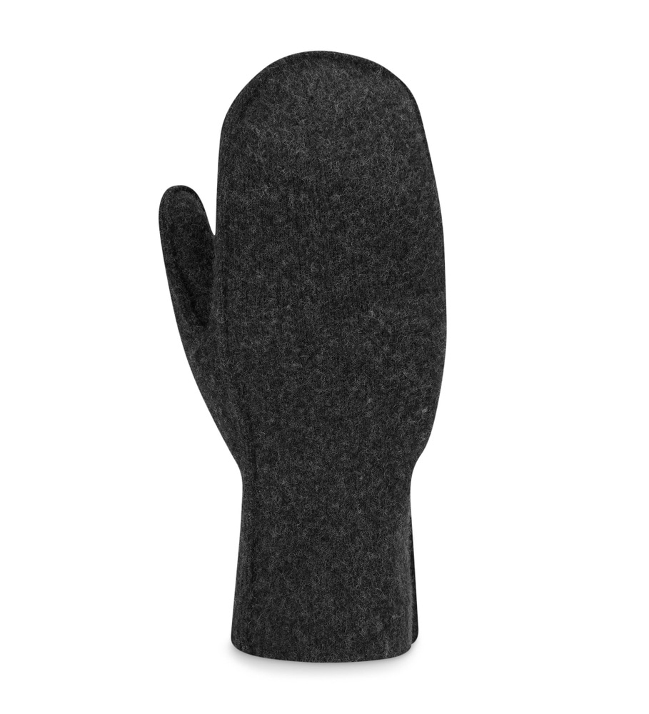 reborn Felted Mittens Dark Grey Melange, view: 1