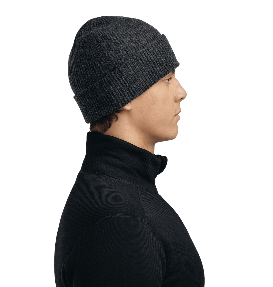 reborn Felted Beanie Dark Grey Melange, view: 2