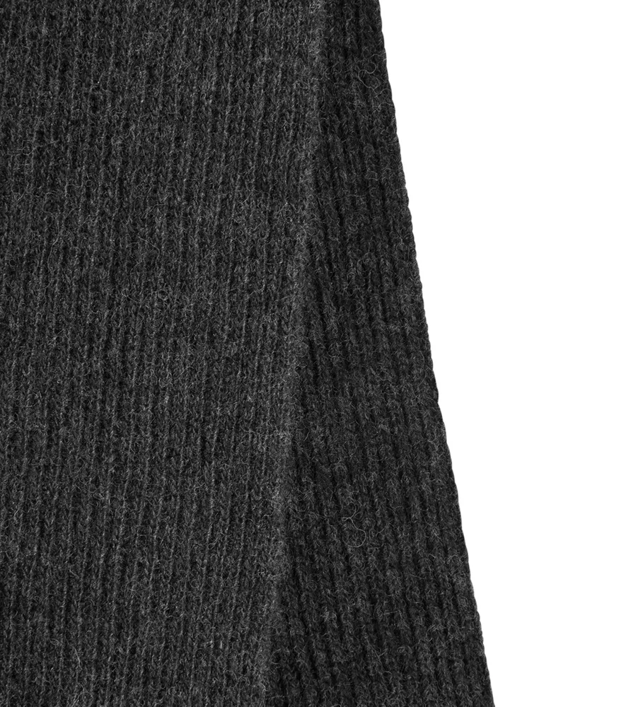 reborn Felted Scarf Dark Grey Melange, view: 1
