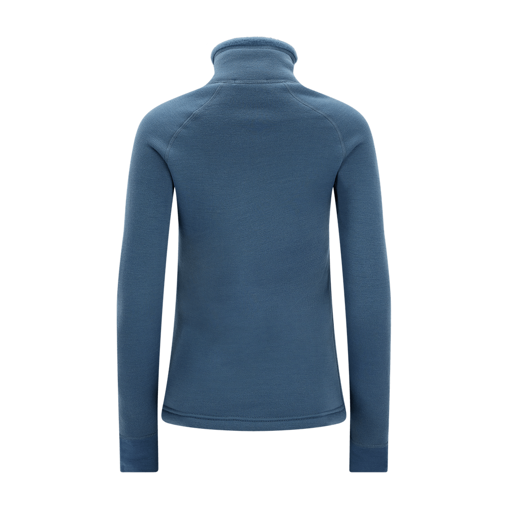 FleeceWool V2 Polo w/ zip W's Blue Fusion, view: 6