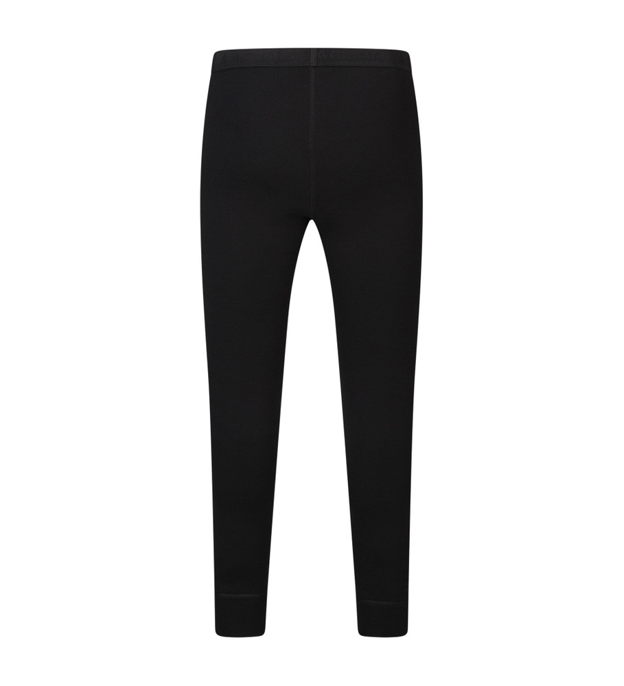 FleeceWool Longs M's Jet Black, view: 3
