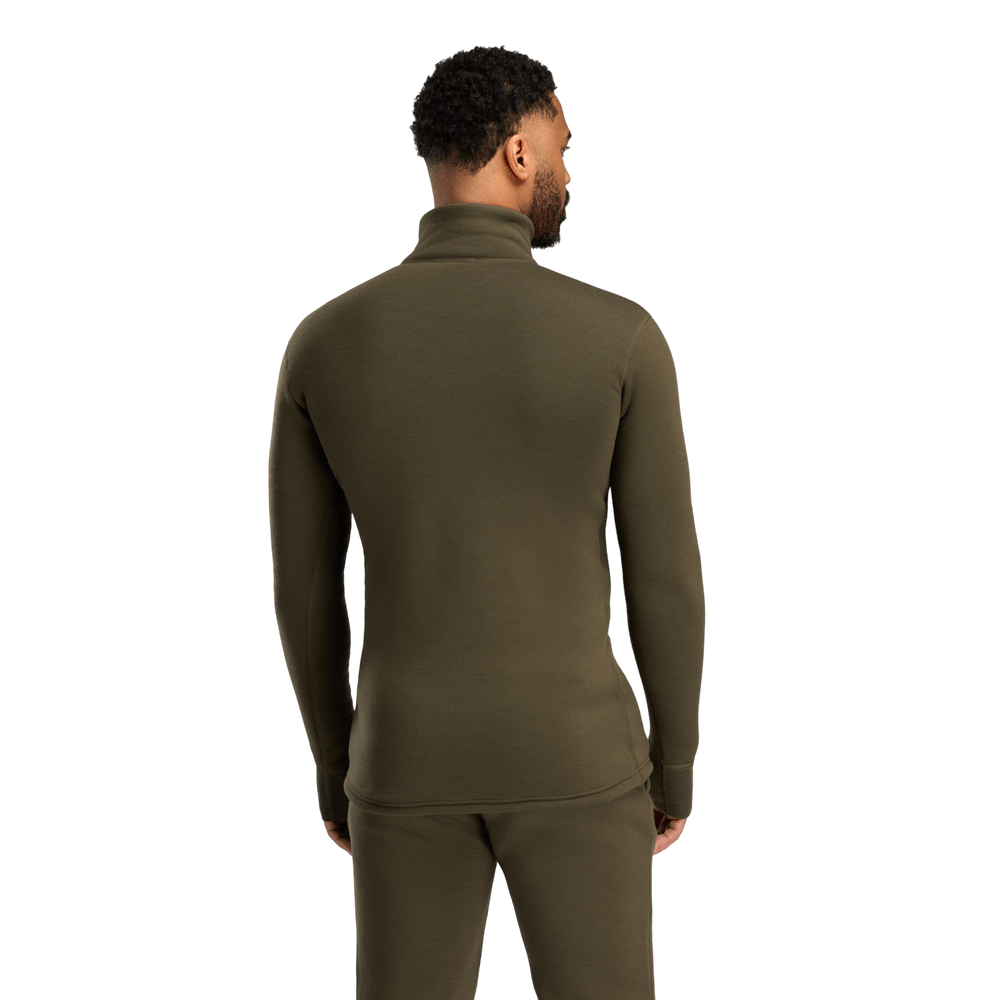 FleeceWool Polo w/ zip M's Tarmac, view: 5