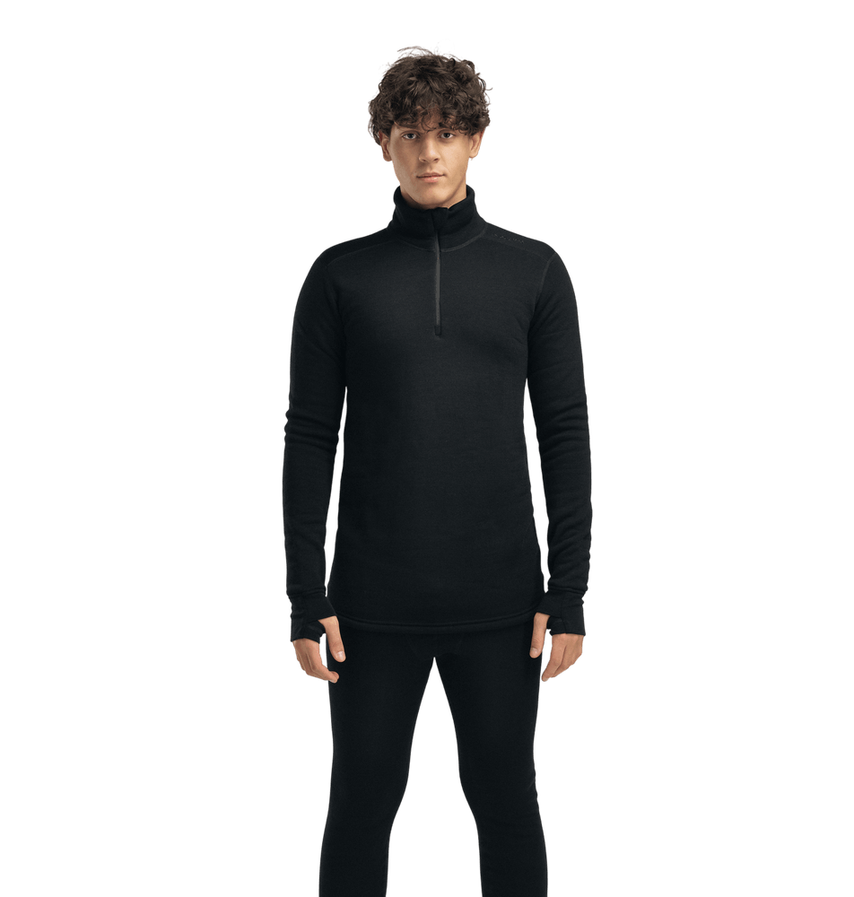productCard.productImage: FleeceWool Polo w/ zip M's Jet Black