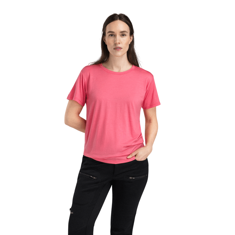 productCard.productImage: LightWool 140 Classic Tee W's Sun Kissed Coral