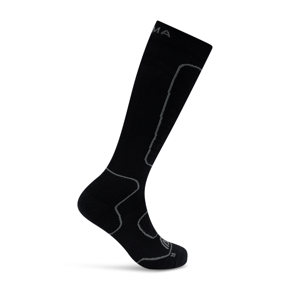 Alpine Wool Socks Jet Black, view: 1