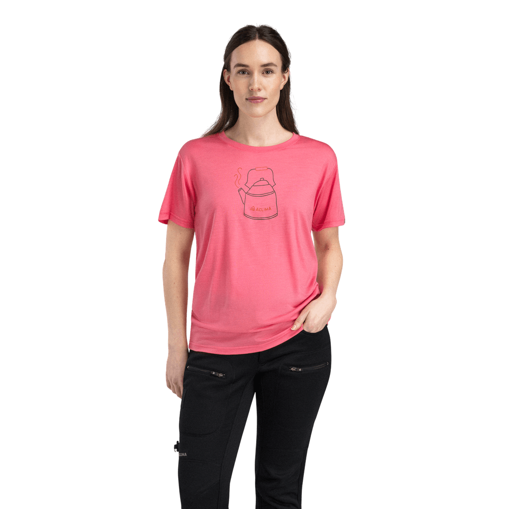 productCard.productImage: LightWool 140 Classic Tee Kettle W's Sun Kissed Coral
