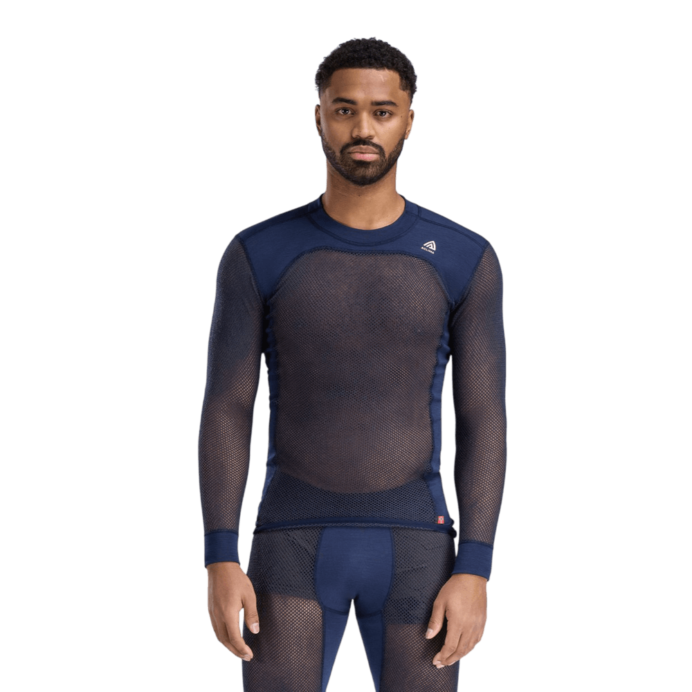 WoolNet Original Crewneck M's Navy Blazer, view: 1