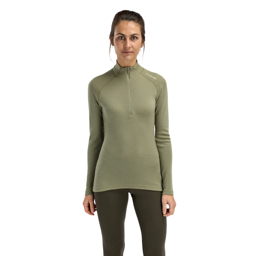 WarmWool Mockneck W's Aloe, view: 1