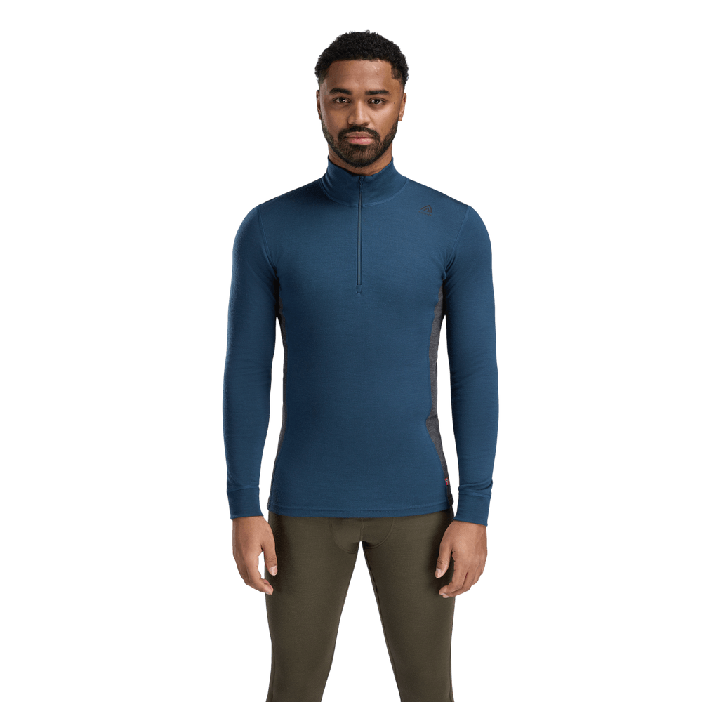 WarmWool Mockneck M's Midnight Navy/Marengo, view: 1