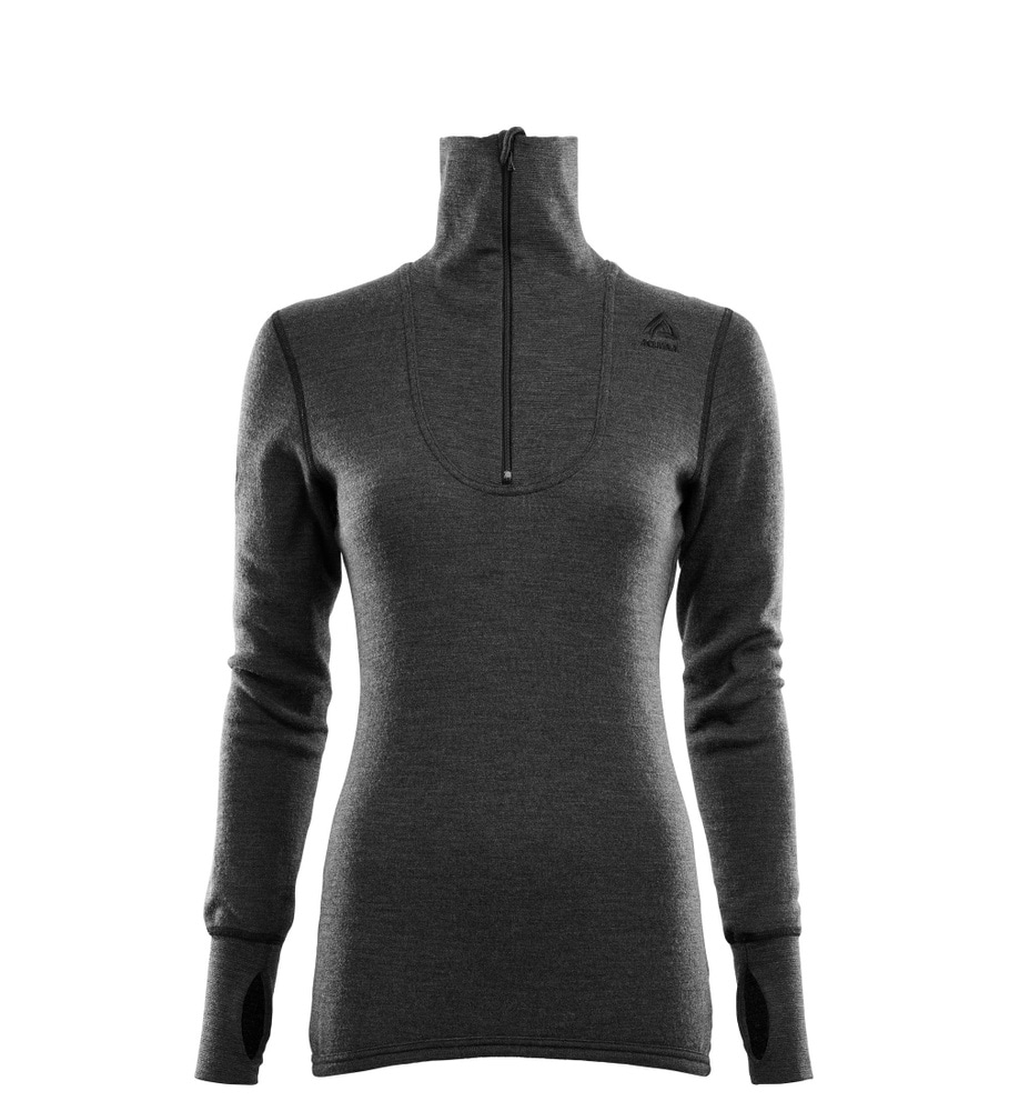 DoubleWool Polo W's Marengo/Jet Black, view: 1