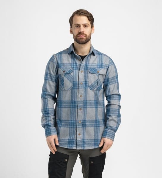 Check Light Grey / Jeans