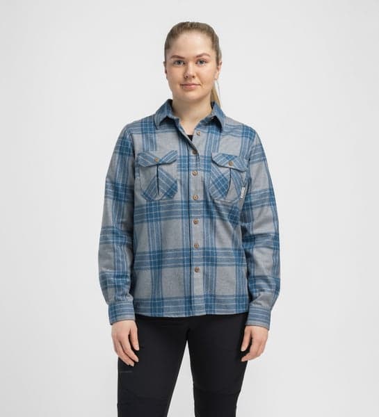 Check Light Grey / Jeans