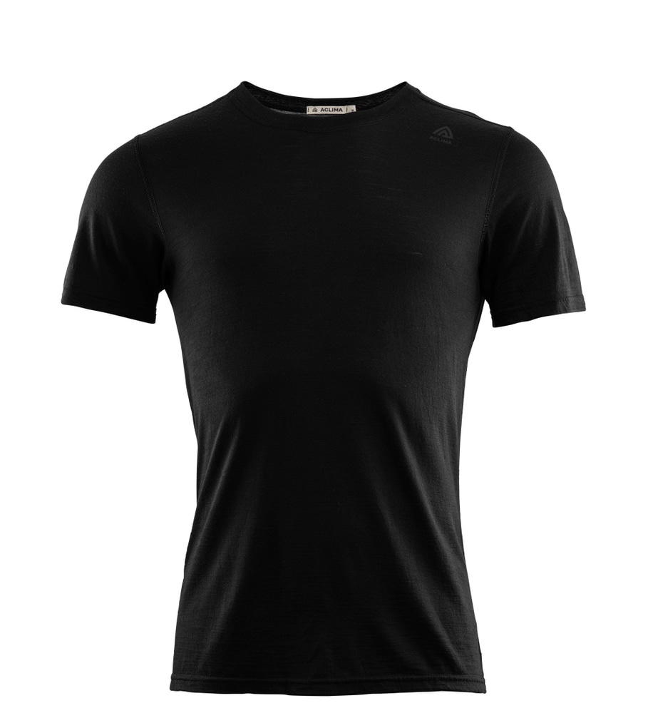 LightWool 140 undershirt tee M's Jet Black, view: 1