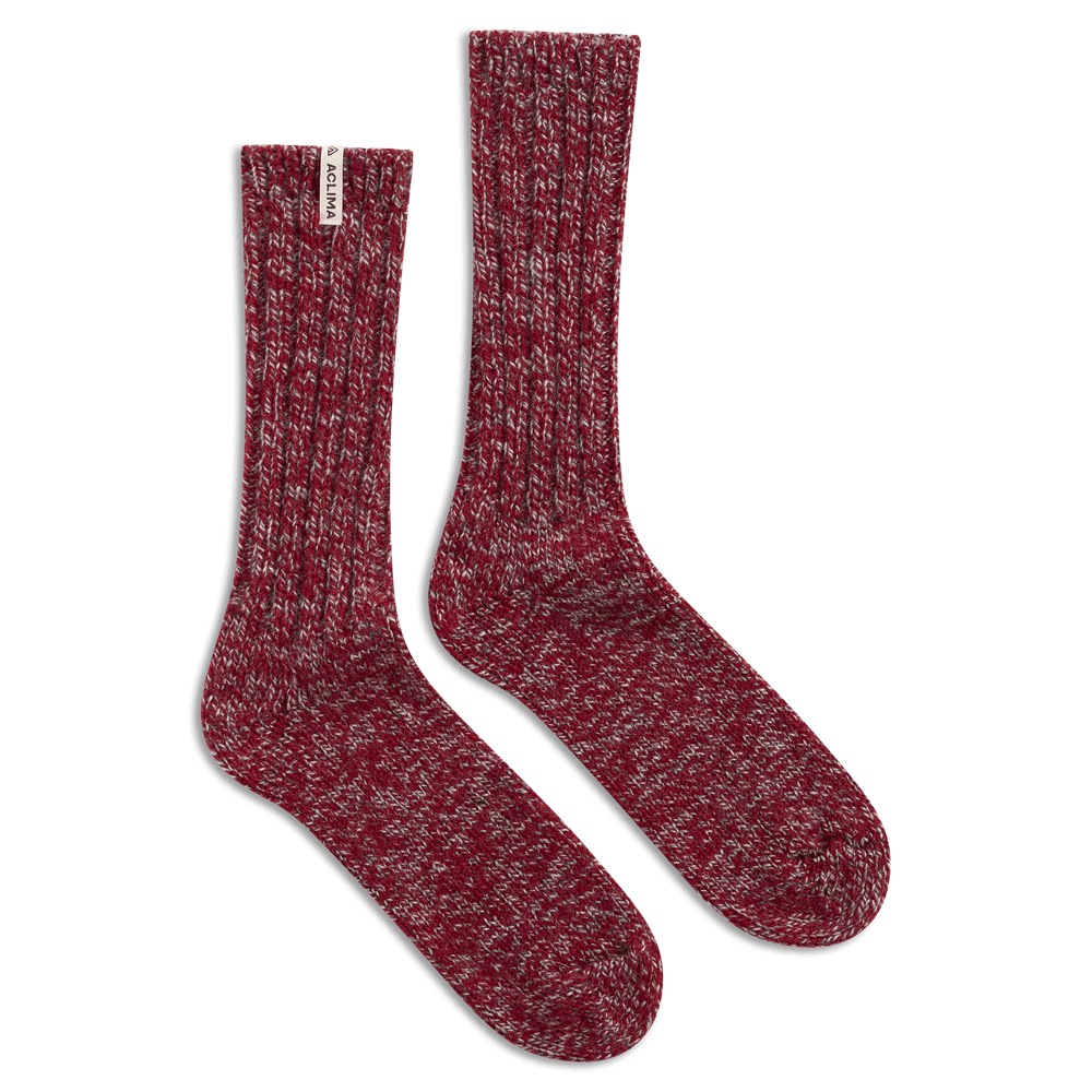 Norwegian Wool Socks Grey/Red, view: 1