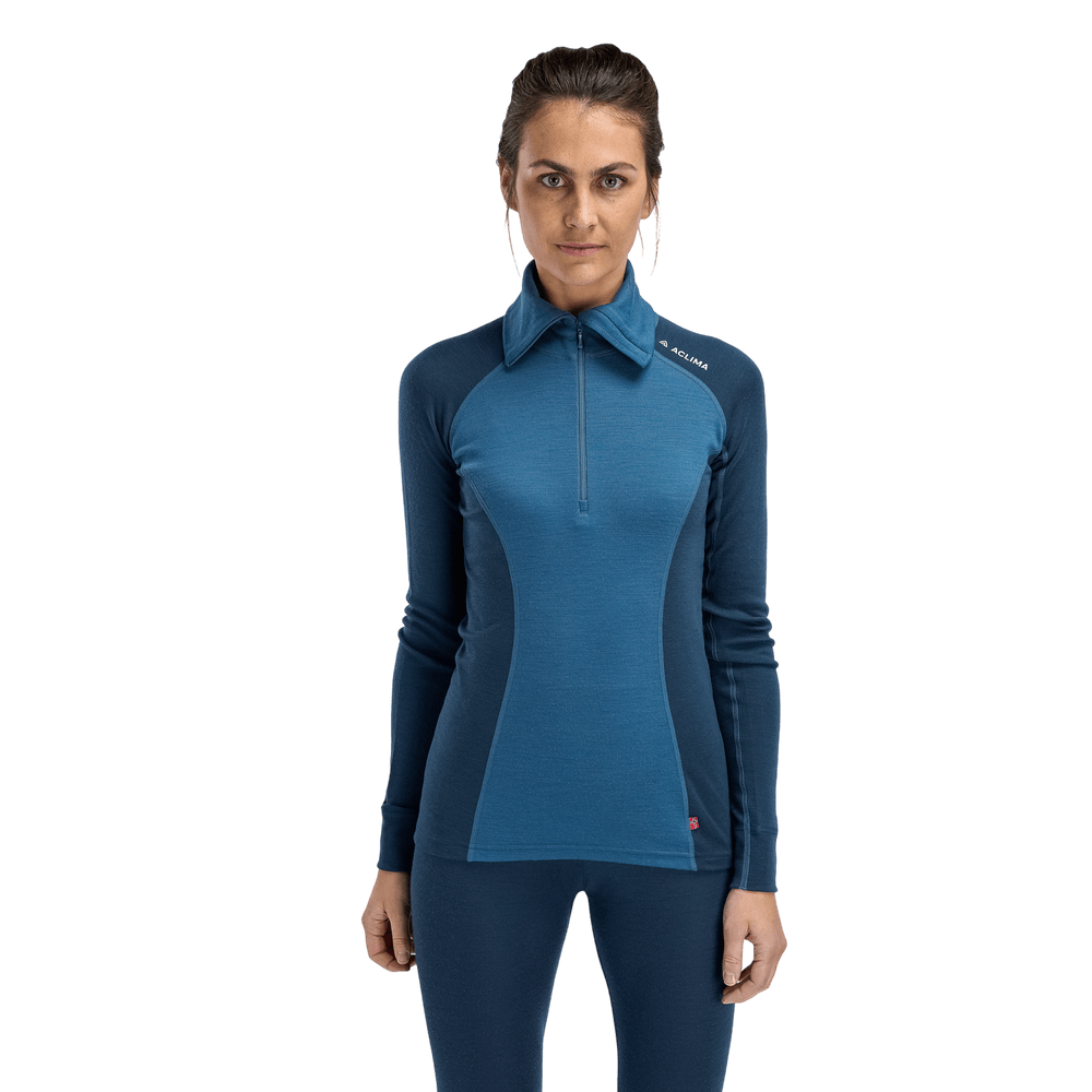 WarmWool Polo W's Blue Fusion/Midnight Navy, view: 1