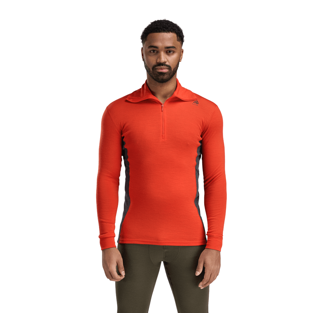WarmWool Polo M's Poinciana/Marengo, view: 1