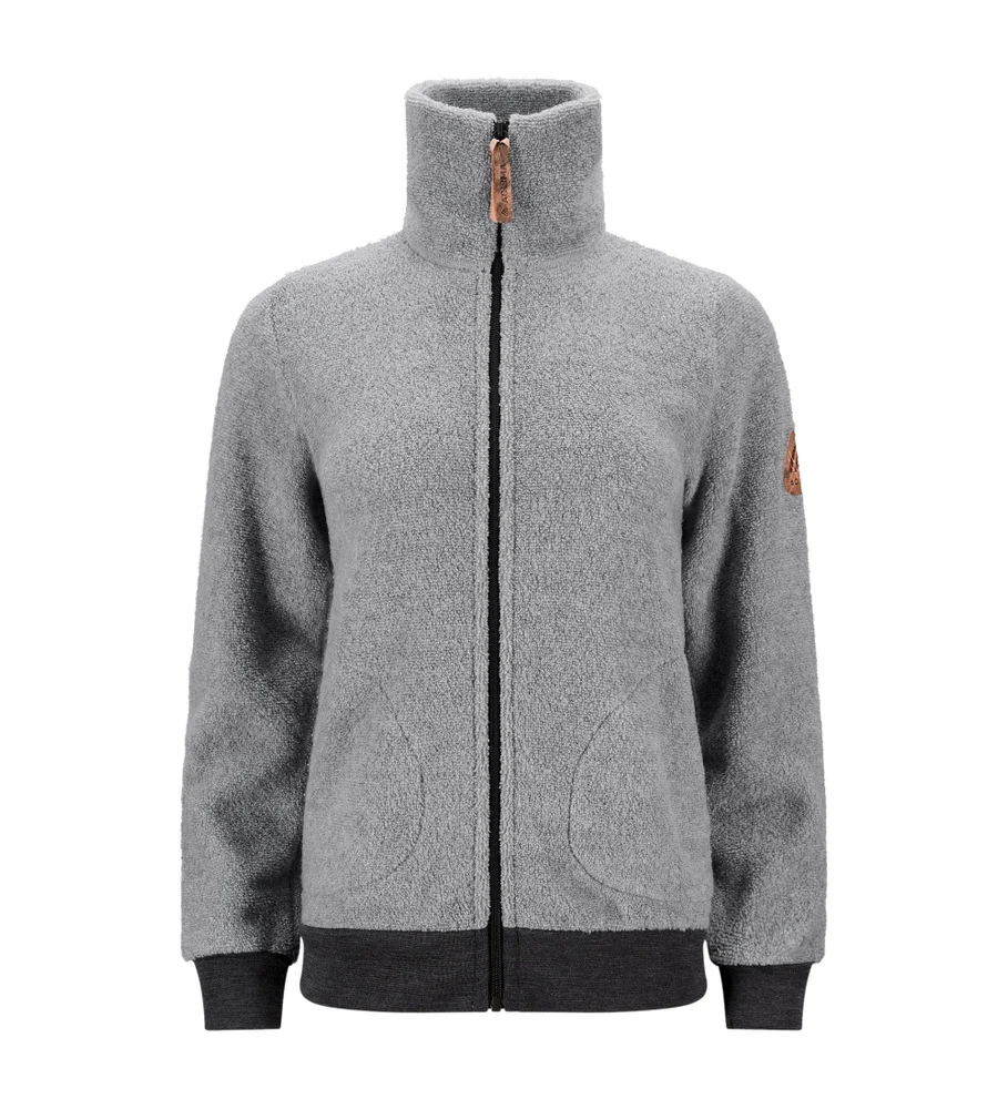 reborn Terry Jacket W's Light Grey Melange, view: 1
