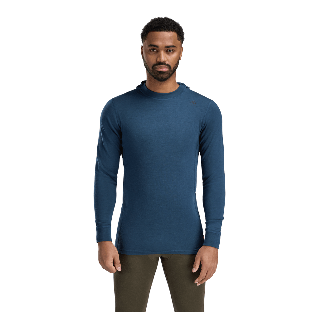 WarmWool Hoodsweater V2 M's Midnight Navy, view: 1