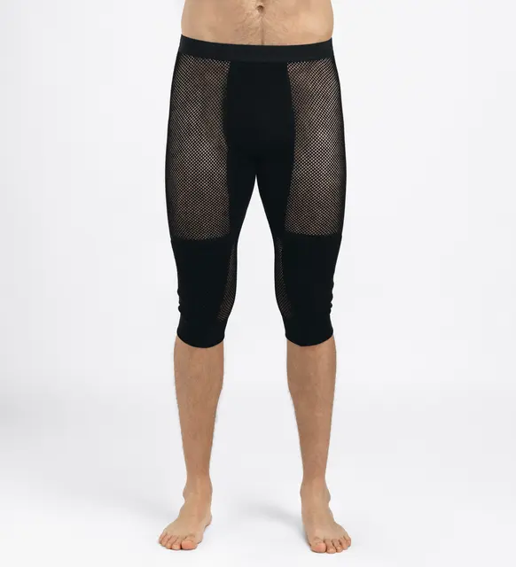 WoolNet Original longs 3/4 M's Jet Black L 