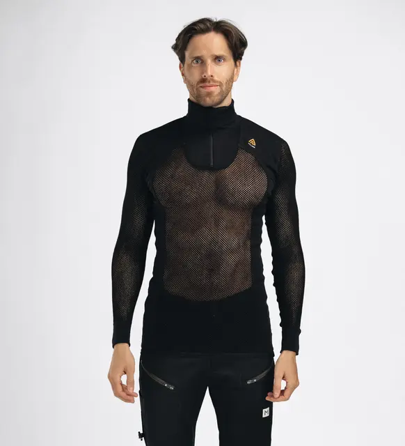 WoolNet Original polo M's Jet Black L 