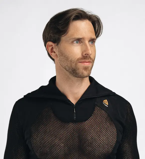 WoolNet Original polo M's Jet Black L 