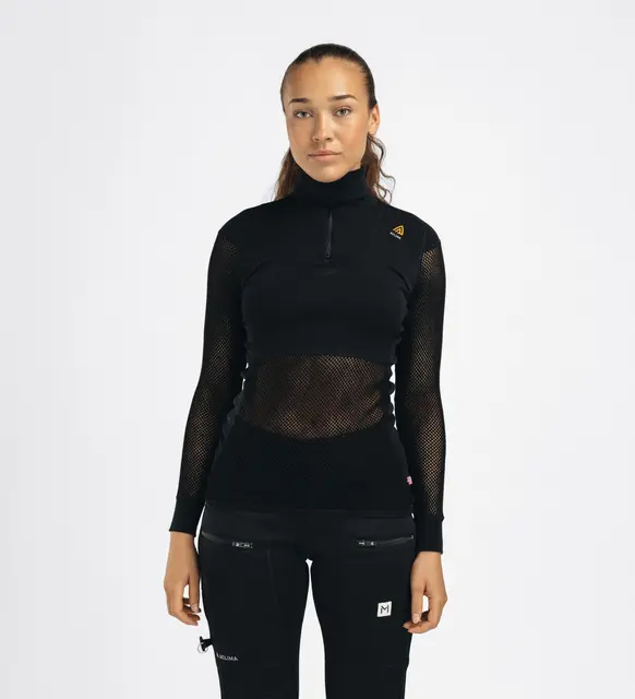 WoolNet Original polo W's Jet Black XS 