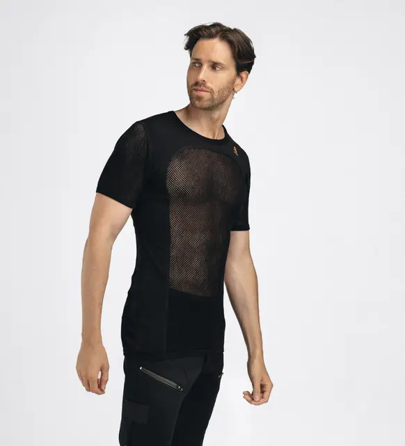 WoolNet Original t-shirt M's Jet Black L 