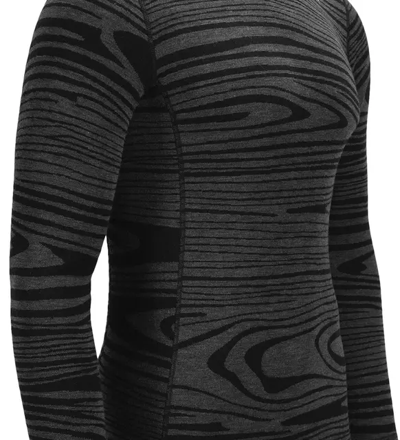 WarmWool crewneck M's Black Motion M 
