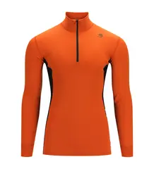 WarmWool mockneck M&#39;s Gold Flame/Jet Black L