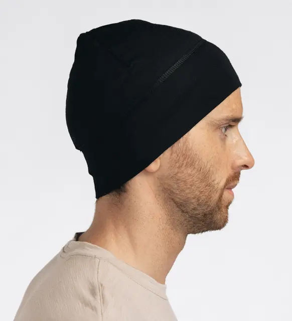 LightWool 140 beanie Jet Black Onesize 