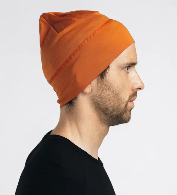 LightWool 140 beanie Apricot Orange Onesize 