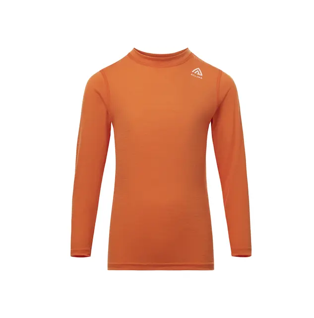 LightWool 140 crewneck Ch Orange Tiger 120 