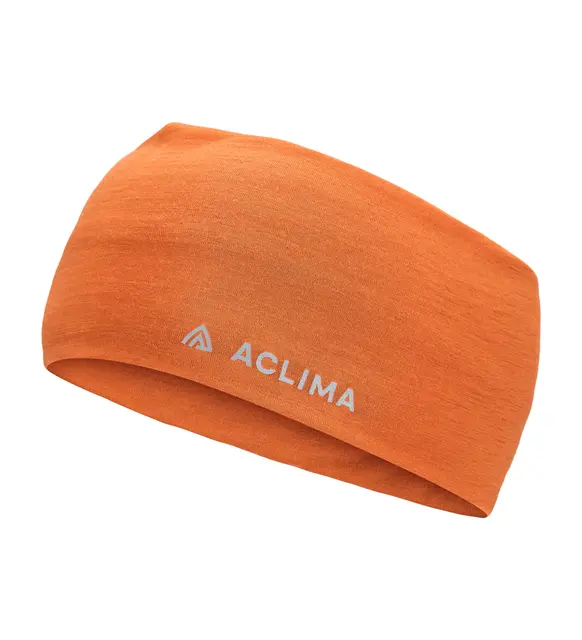LightWool 140 headband Apricot Orange M 