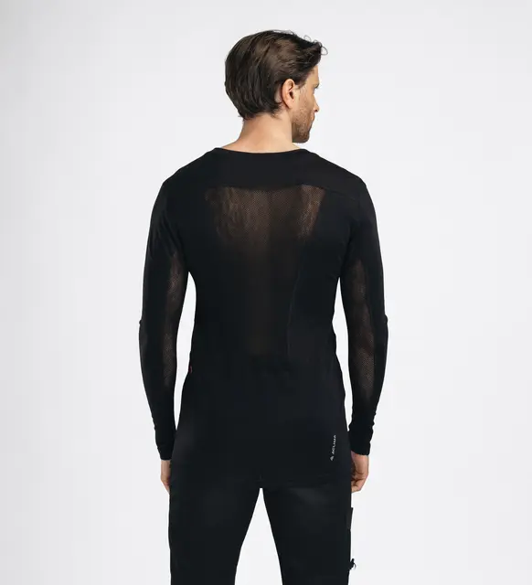 LightWool 140 sportshirt M's Jet Black S 