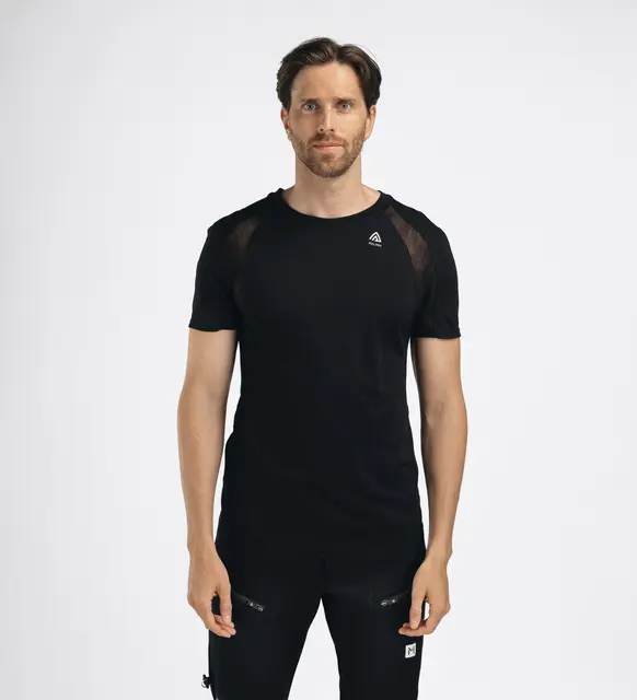 LightWool 140 sports t-shirt M's Jet Black M 