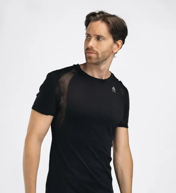 LightWool 140 sports t-shirt M's Jet Black M 
