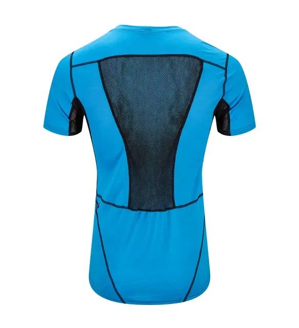 LightWool 140 sports t-shirt M's Bluejay/Jet Black M 