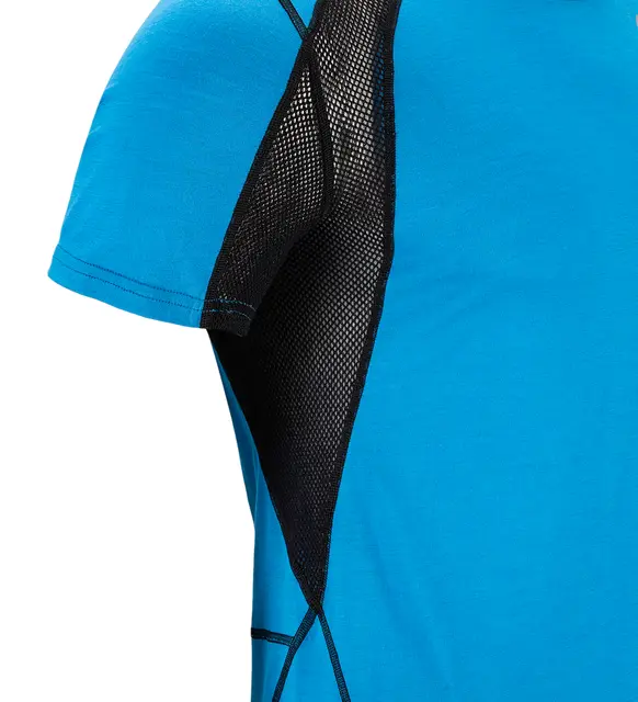 LightWool 140 sports t-shirt M's Bluejay/Jet Black M 