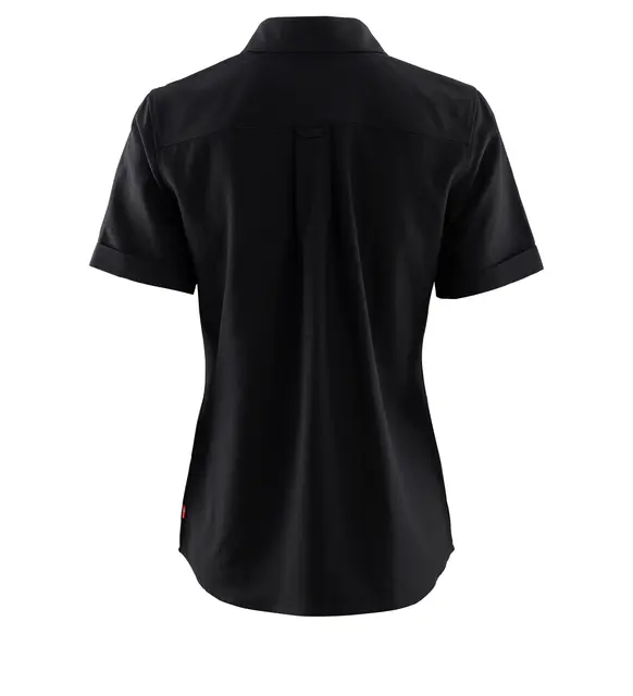 LeisureWool short sleeve shirt W's Jet Black M 